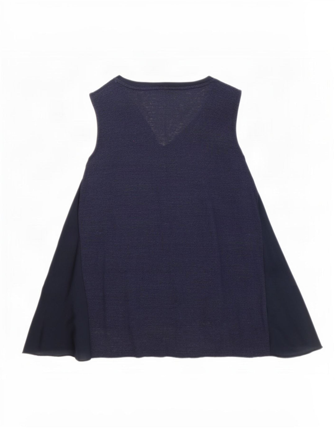 Φάση οκτώ Γυναικείο Τοπ UK 14 Medium Navy Blue Λευκό