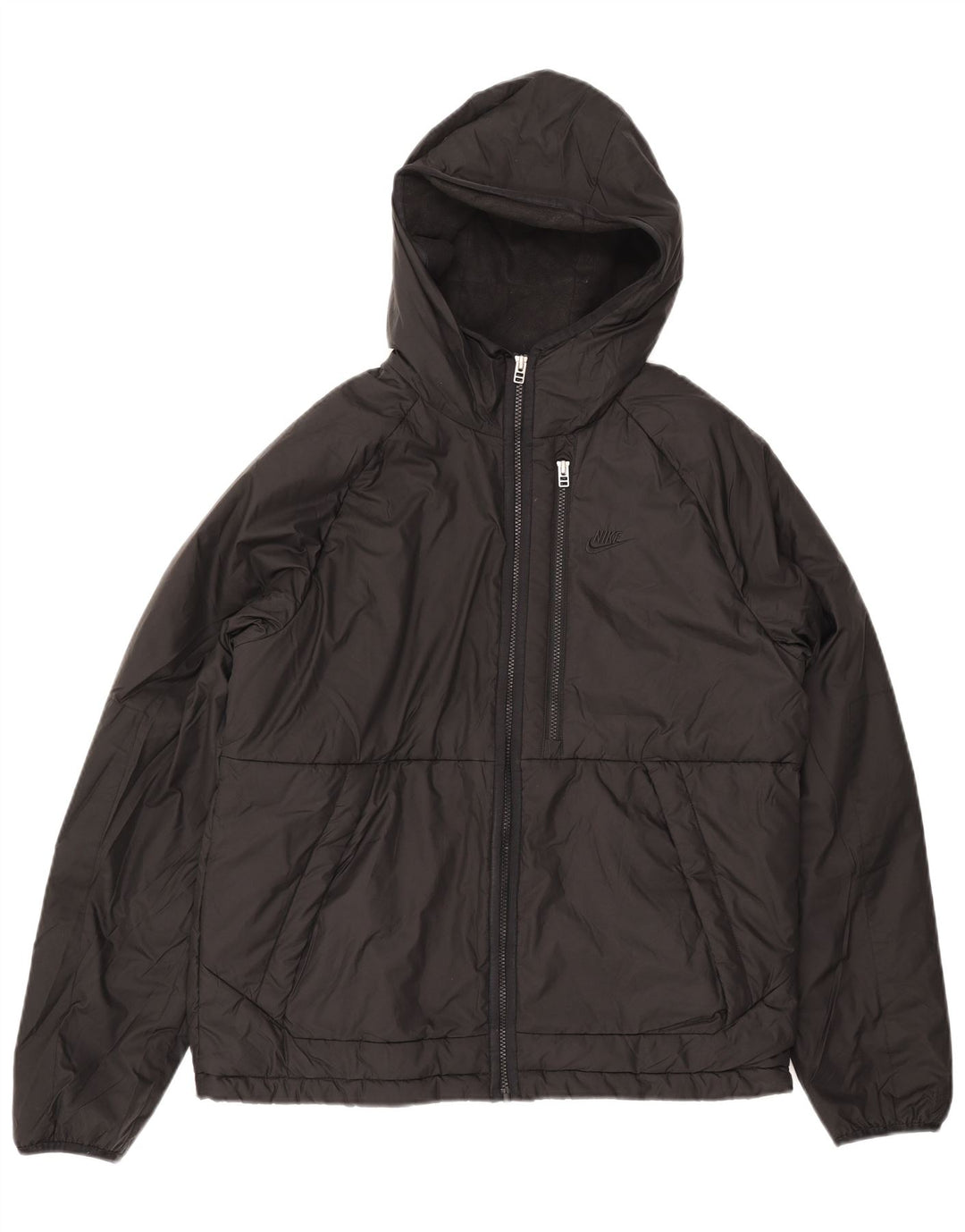 Ανδρικό μπουφάν NIKE Therma-Fit Hooded Windbreaker UK 38 Medium Black