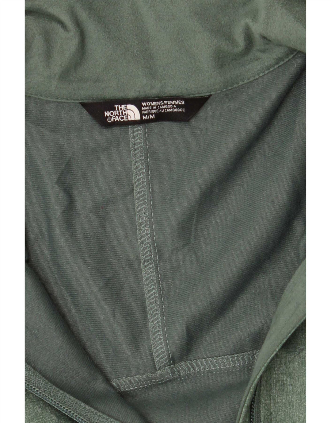The North Face γυναικεία αθλητική φόρμα Top Jacket UK 14 Medium Green Polyester