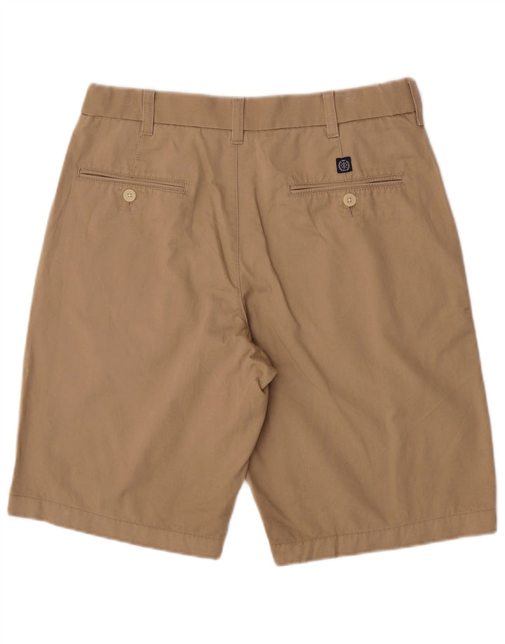 Marks & Spencer Ανδρικό σορτς Chino Blue Harbour W32 Βαμβακερό μεσαίο μπεζ