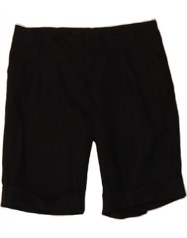MOSSIMO Womens Chino Shorts US 6 Medium W30 Black Linen Vintage Mossimo and Second-Hand Mossimo from Messina Hembry 