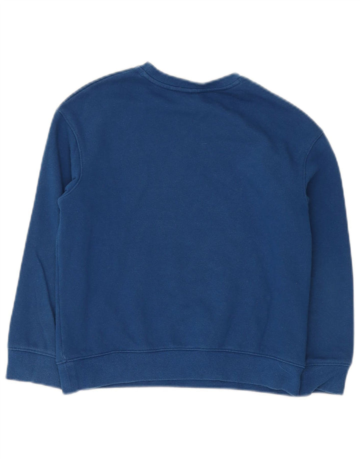 Under Armour Boys Cold Gear Graphic Sweatshirt Jumper 7-8 ετών Small Blue
