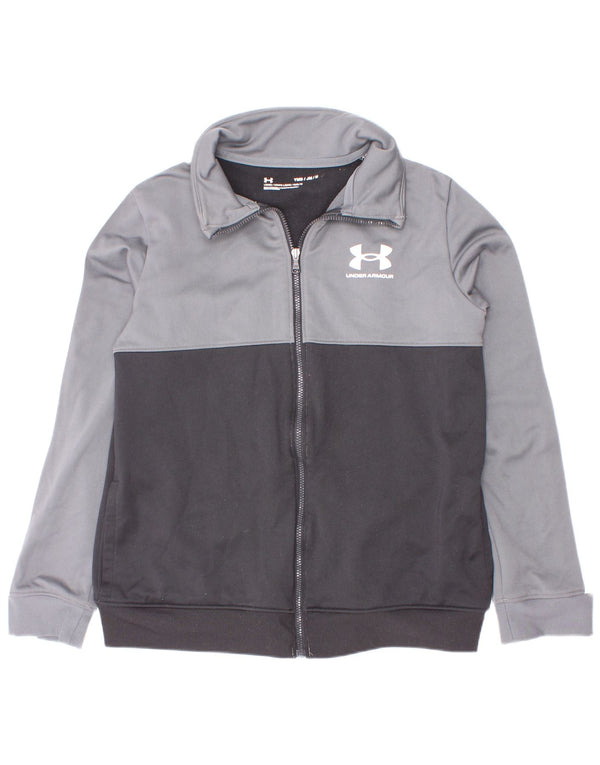 Under Armour Boys αθλητική φόρμα Top Jacket 9-10 Years Medium Grey Colourblock