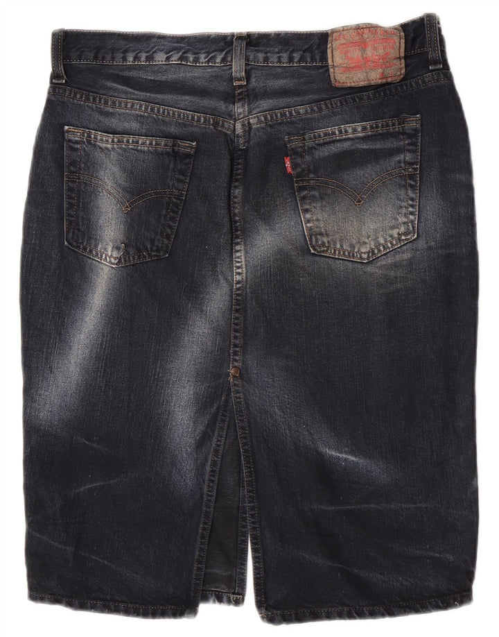 Γυναικεία Τζιν Φούστα Levi's Μεγάλη W32 Μπλε Βαμβακερή