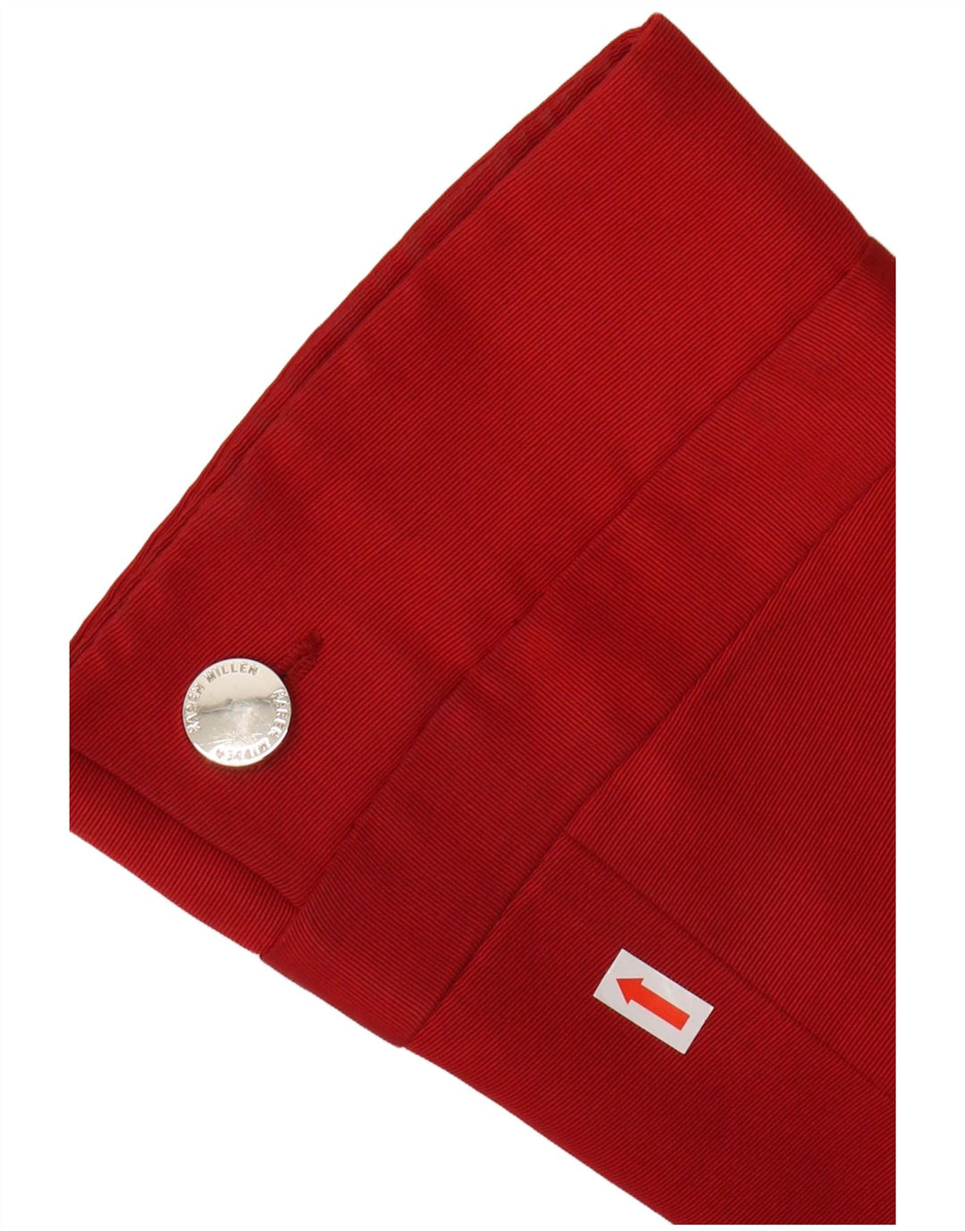 KAREN MILLEN Γυναικείο παλτό 3/4 μανίκι UK 10 Small κόκκινο βαμβακερό