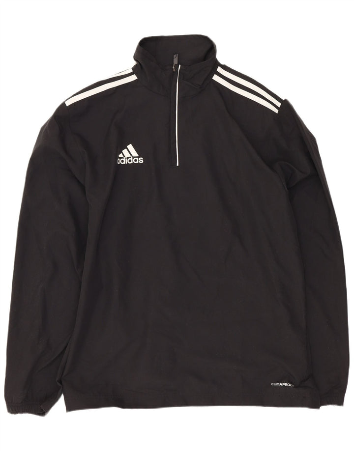 Adidas Ανδρική φόρμα πουλόβερ με απόδειξη Clima Top UK 34/36 Small Black
