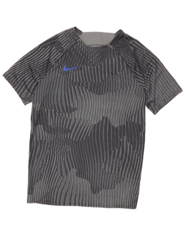 Ανδρικό μπλουζάκι Nike Dri Fit Top Large Grey Geometric Polyester Sports