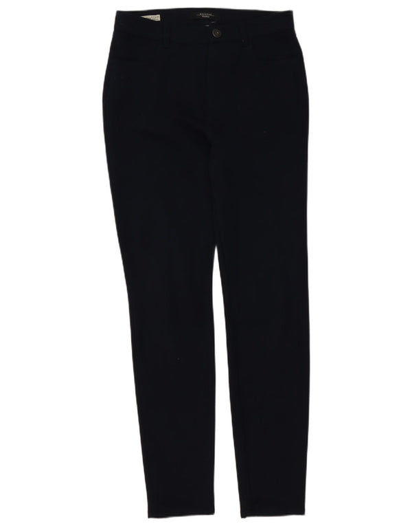 Max Mara Γυναικείο Slim παντελόνι Chino UK 6 XS W26 L30 Navy Blue Polyester