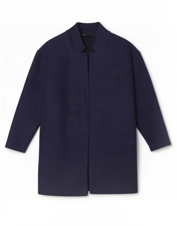Γυναικείο ανοιχτό πανωφόρι Marks & Spencer UK 12 Medium Navy Blue