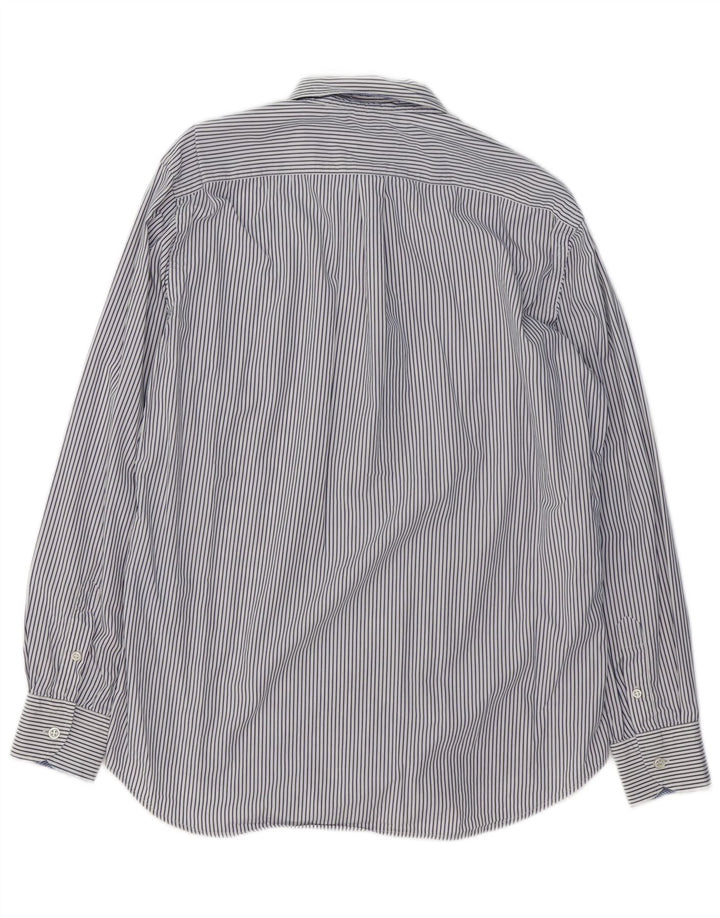 HARMONT & BLAINE Ανδρικό πουκάμισο κανονικής εφαρμογής XL Μπλε βαμβακερό ρίγες