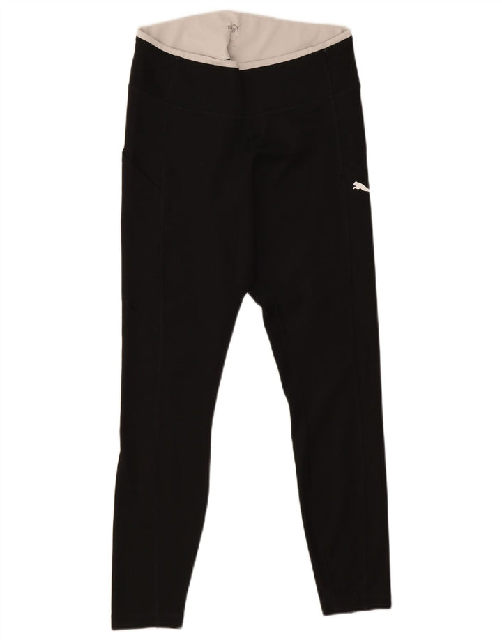 Puma Γυναικείο κολάν Crop UK 8 Small Black Polyester