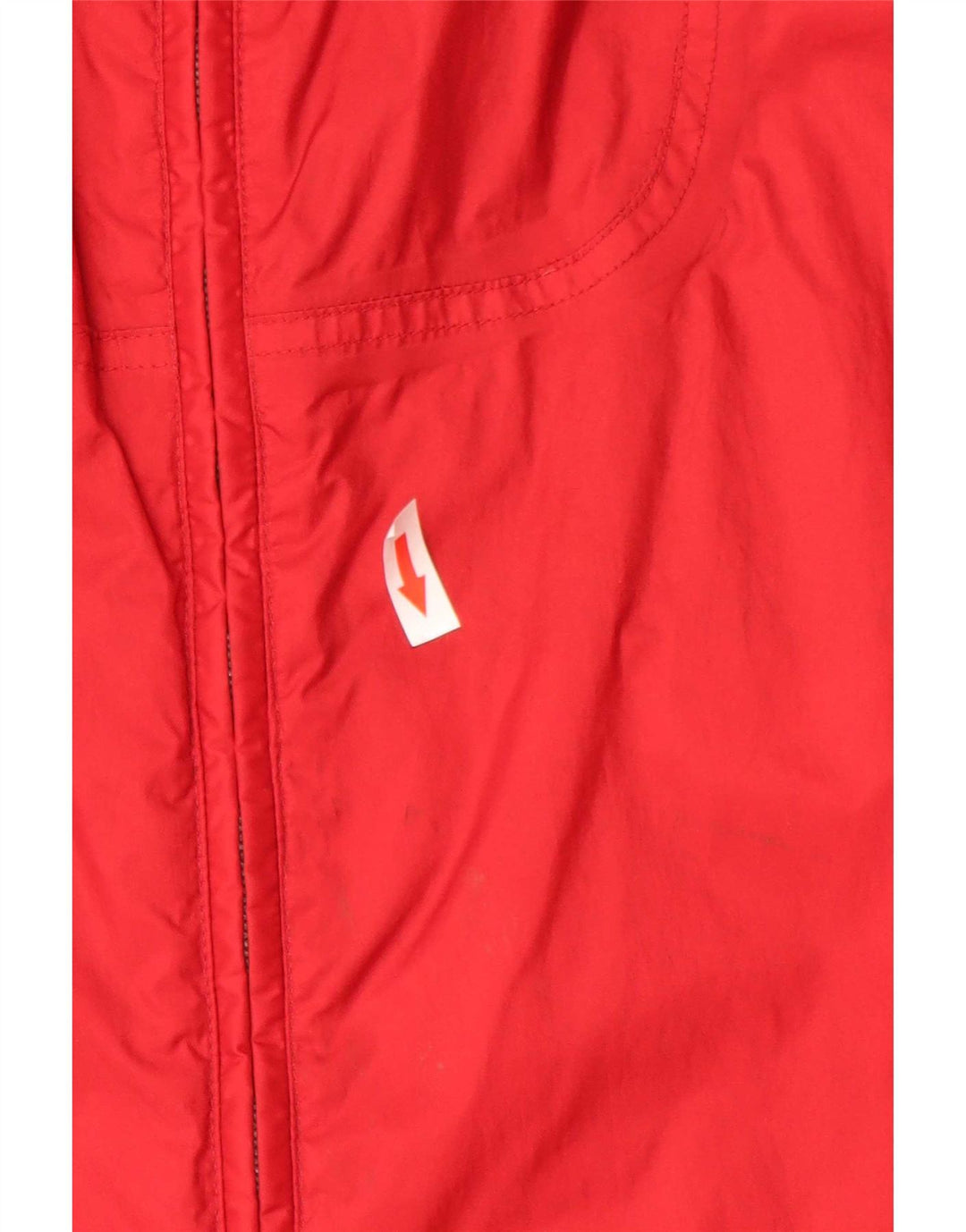 Adidas Ανδρικό μπουφάν βροχής με κουκούλα UK 44/46 μεγάλο κόκκινο πολυαμίδιο
