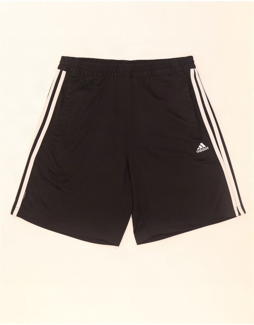 Ανδρικό αθλητικό σορτς Adidas Μικρό μαύρο πολυεστέρα