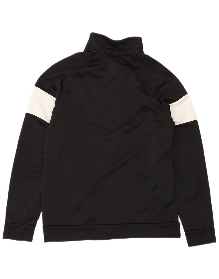 Γραφική φόρμα ADIDAS Boys Top Jacket 14-15 Years Black Colourblock
