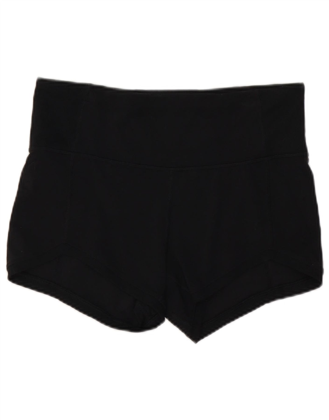 ATHLETA Womens Sport Shorts UK 14 Large  Black Nylon