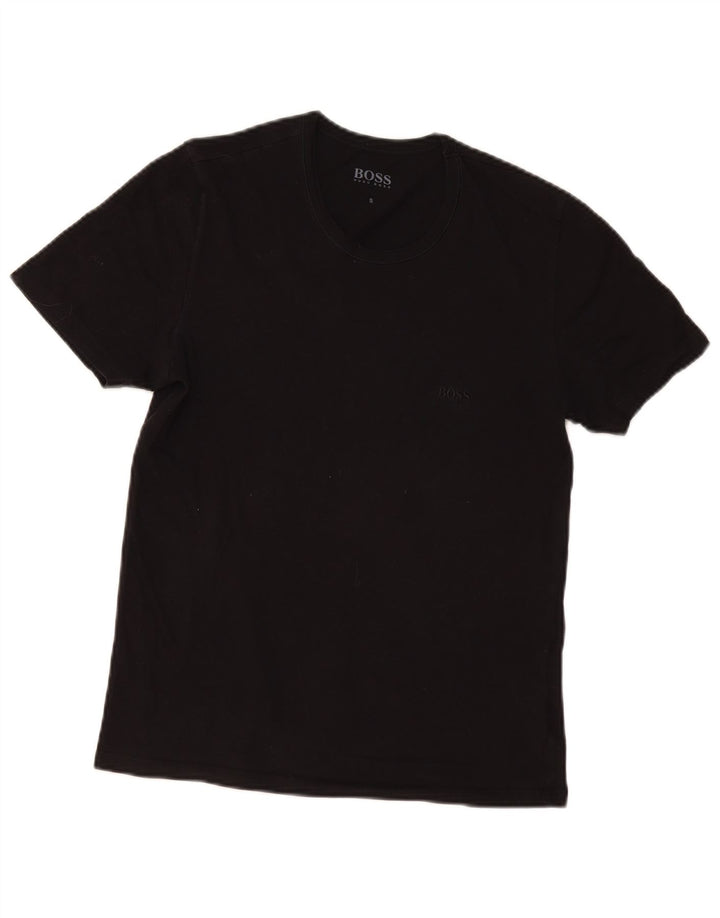 Ανδρικό T-Shirt Hugo Boss Top Μικρό μαύρο βαμβακερό