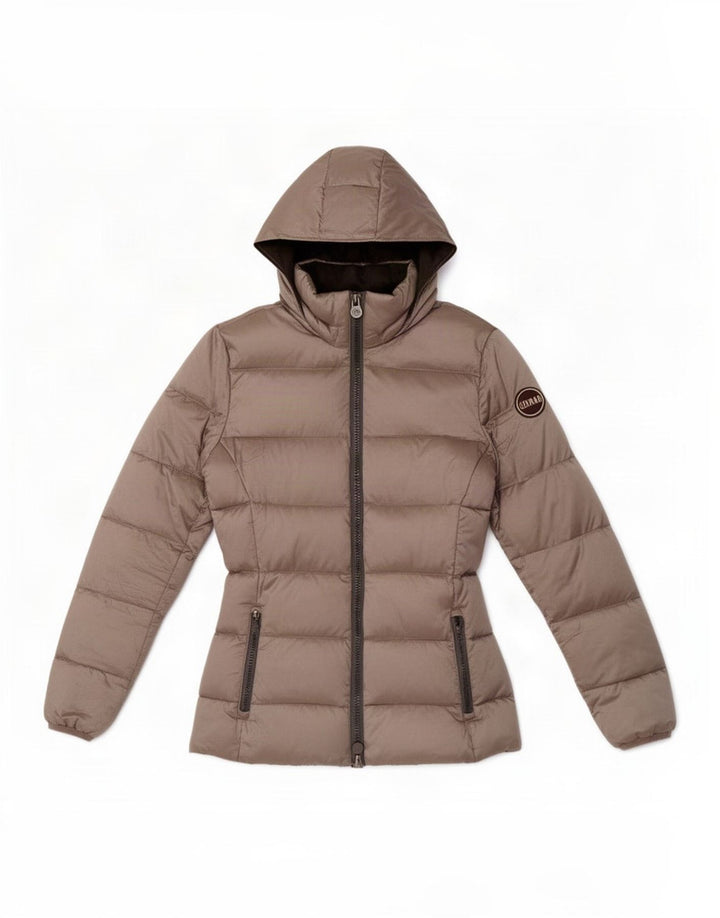 Colmar Γυναικείο μπουφάν με κουκούλα UK 10 Small Grey Polyester