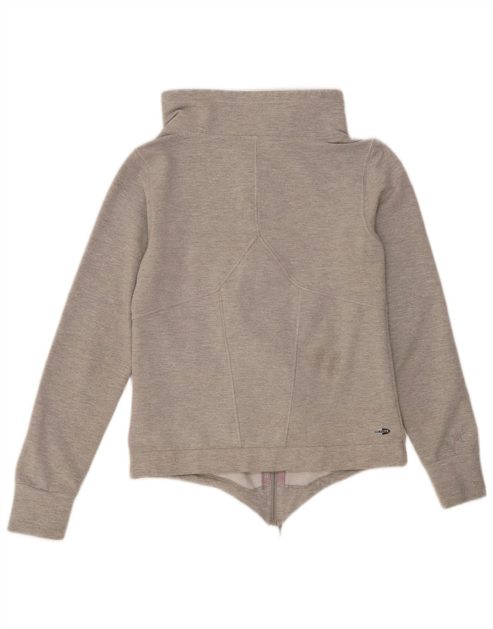 Γυναικεία αθλητική φόρμα Adidas Top Jacket UK 10 Small Grey Cotton