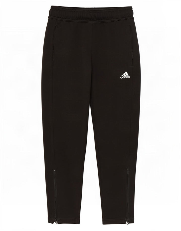 Παντελόνι αθλητικής φόρμας Adidas Boys 7-8 ετών Μαύρο Πολυεστέρα