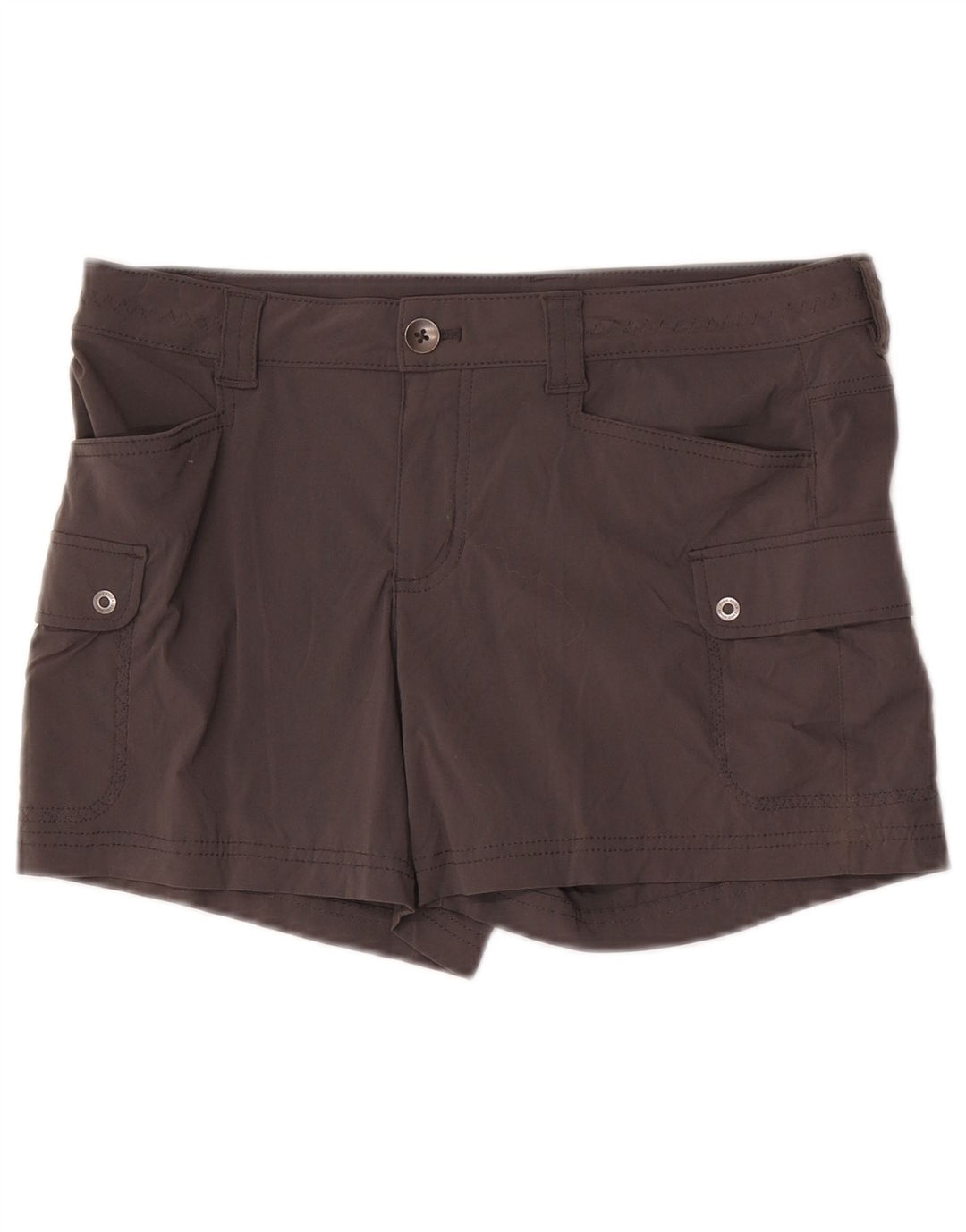 Γυναικείο σορτς Cargo Eddie Bauer US 8 Medium W32 Grey Nylon