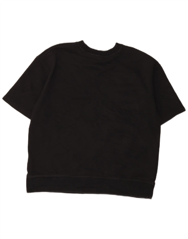 Zara Ανδρικό T-Shirt Top Μικρό μαύρο βαμβακερό
