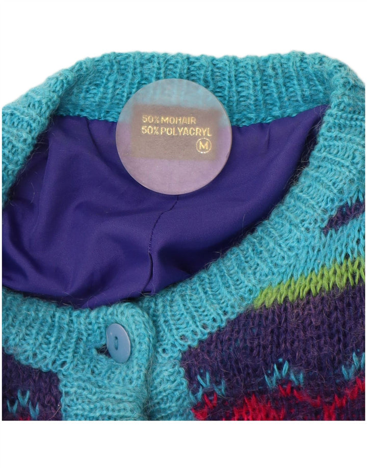 Vintage γυναικεία ζακέτα πουλόβερ UK 14 Medium πολύχρωμα Fair Isle