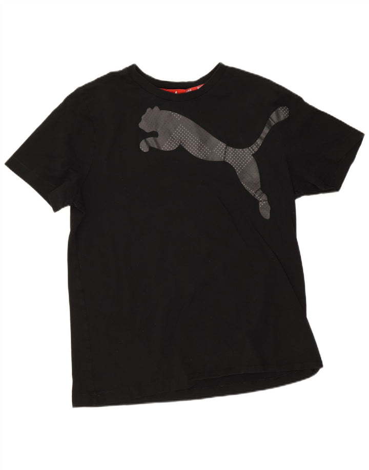 Ανδρικό γραφικό T-Shirt Puma Top Large Μαύρο