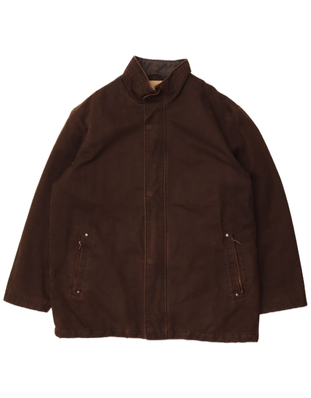 Douglas Mens Bomber Jacket UK 44 2XL Καφέ βαμβακερό
