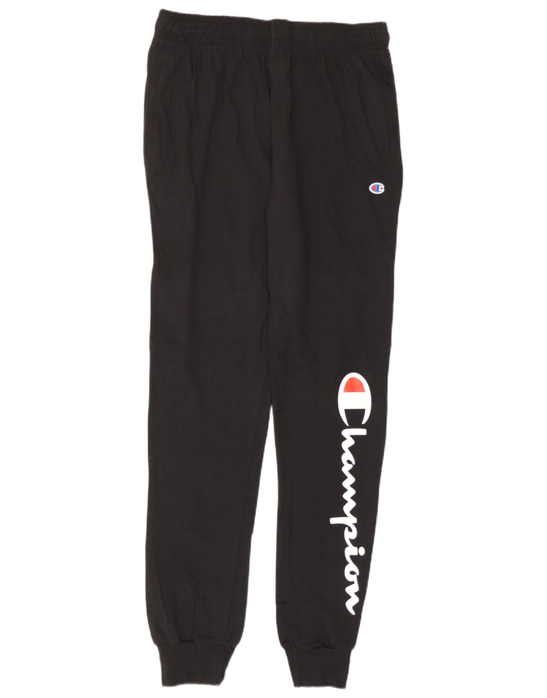 Ανδρική φόρμα Champion Graphic Παντελόνι Joggers Μεσαίο μαύρο βαμβακερό