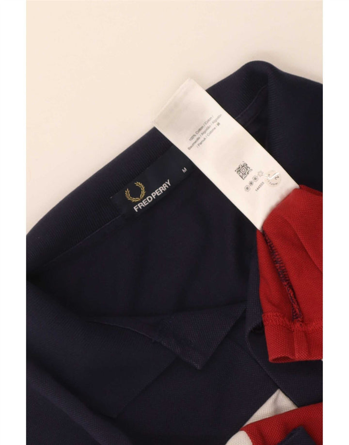 Fred Perry Ανδρικό πουκάμισο πόλο μεσαίο πολύχρωμο βαμβακερό