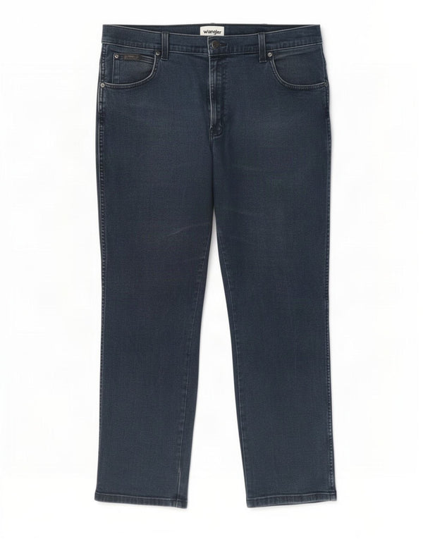 Wrangler Ανδρικό Texas Straight Jeans W38 L30 Navy Blue Cotton