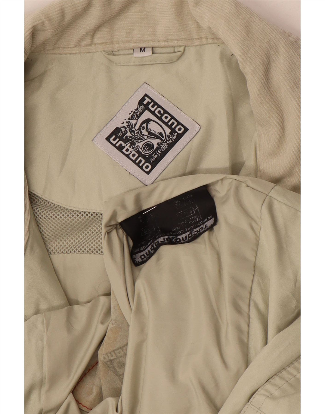 Tucano Urbano Mens Utility Jacket UK 38 Medium Green Polyester