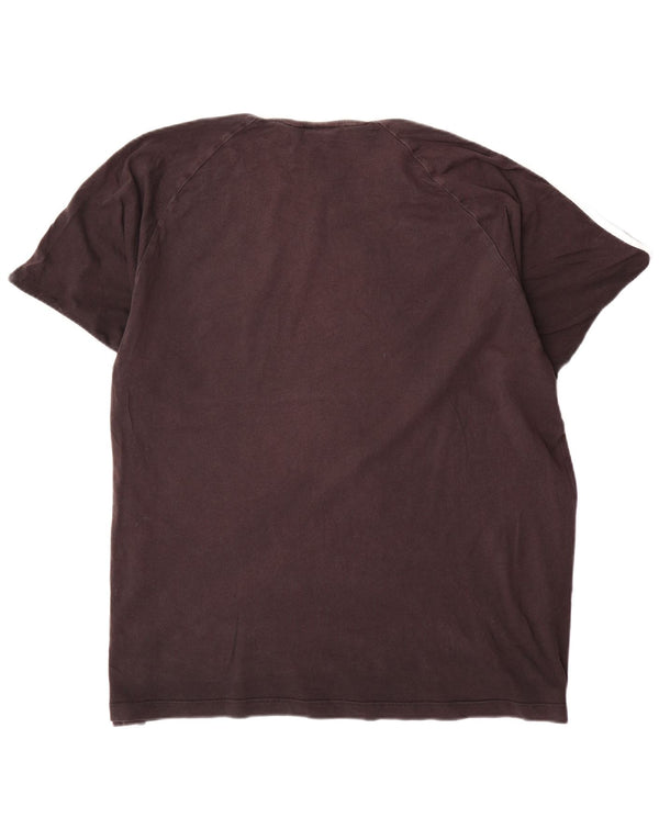 Ανδρικό T-Shirt Adidas Top 2XL Μαύρο Colourblock Βαμβακερό