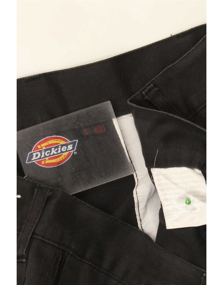 Ανδρικό ίσιο παντελόνι Cargo Dickies W38 L29 Μαύρο πολυεστέρα