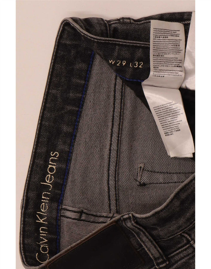 Calvin Klein Ανδρικό Slim Jeans W29 L32 Γκρι βαμβακερό