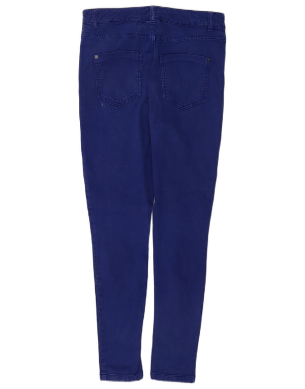 Marks & Spencer Γυναικεία Super Skinny Jeans UK 12 Medium W30 L28 Blue Cotton