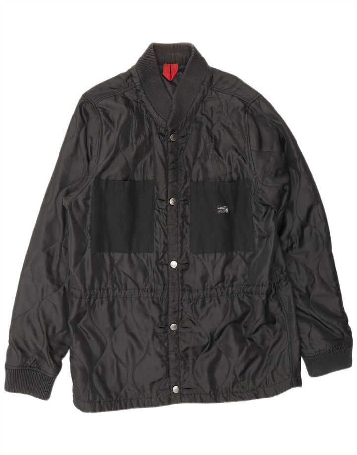 Ανδρικό καπιτονέ μπουφάν DIESEL UK 38 Medium Black Polyester