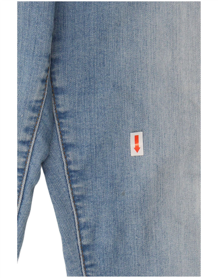 MONSOON Womens Capri Jeans UK 12 Medium W32 L24 Blue Cotton