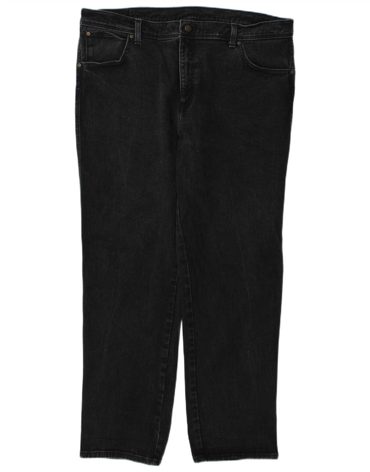 Ανδρικό τζιν κανονικό ίσιο Wrangler W42 L32 Γκρι βαμβακερό