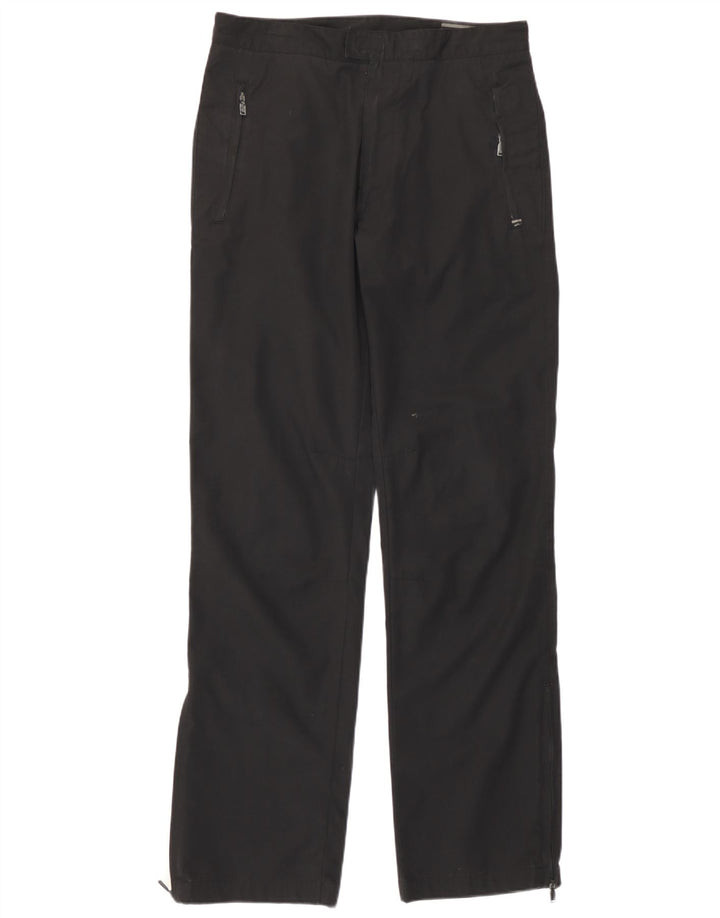 Ανδρικό ίσιο γκάζι παντελόνι Chino W32 L33 Μαύρο πολυεστέρα