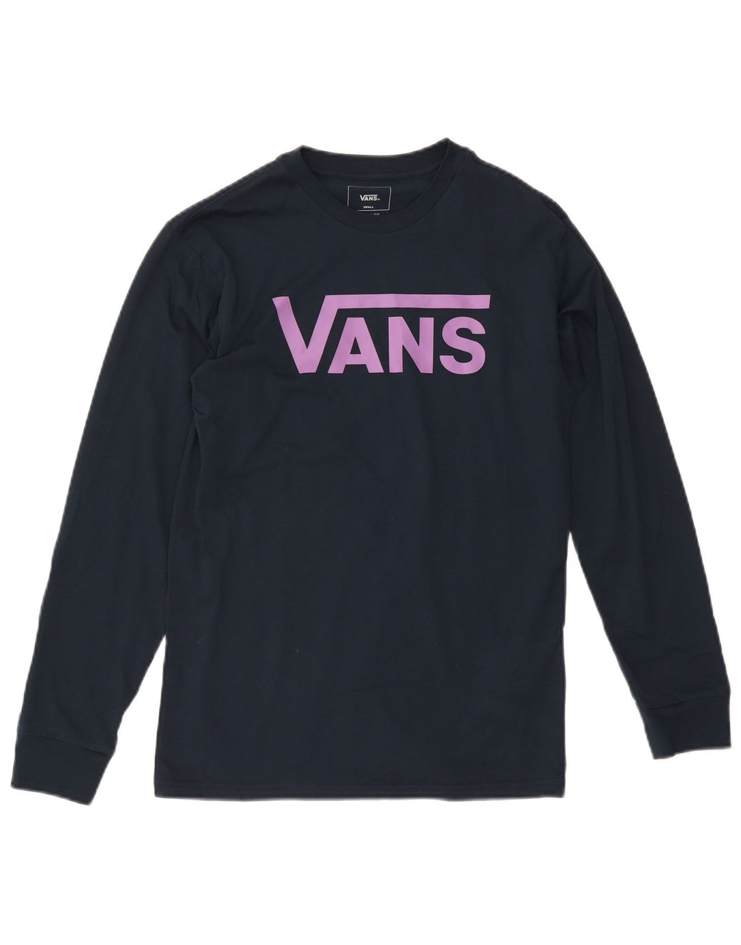 Ανδρικό Vans Classic Fit Graphic Top Μακρυμάνικο Μικρό Navy Blue από βαμβάκι