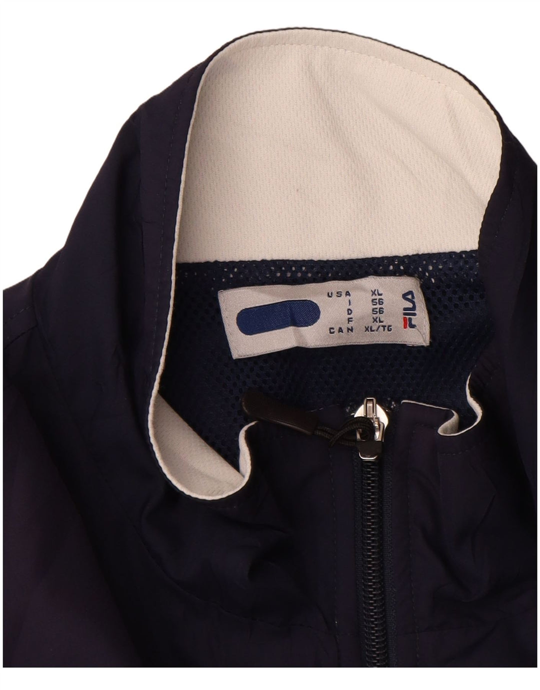 Ανδρική φόρμα Fila Top Jacket XL Navy Blue Colourblock Polyester