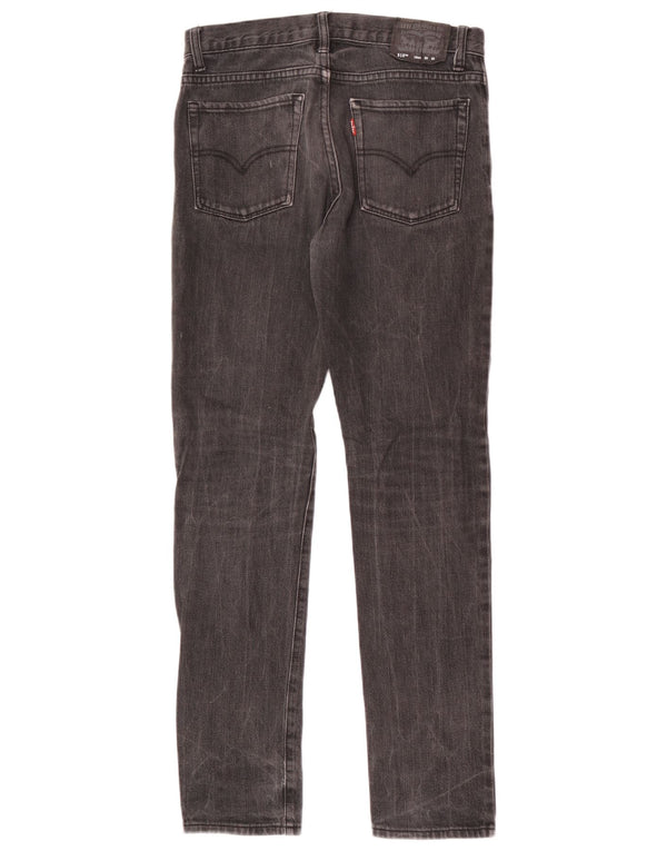 Levi's Boys 510 Skinny Jeans 15-16 ετών W29 L29 Γκρι βαμβακερό