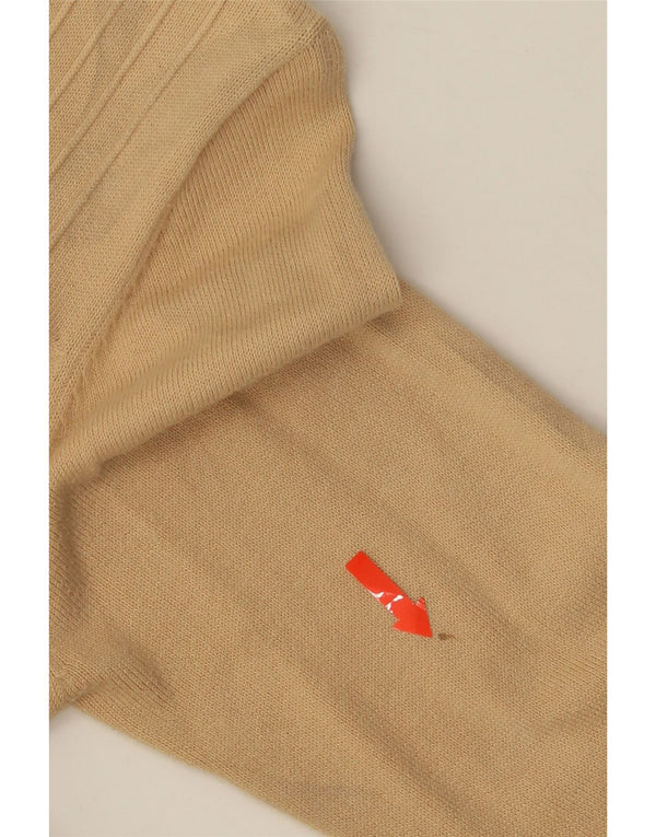 MARKS & SPENCER Γυναικείο πουλόβερ Crop Cardigan UK 12 μεσαίο μπεζ βαμβακερό