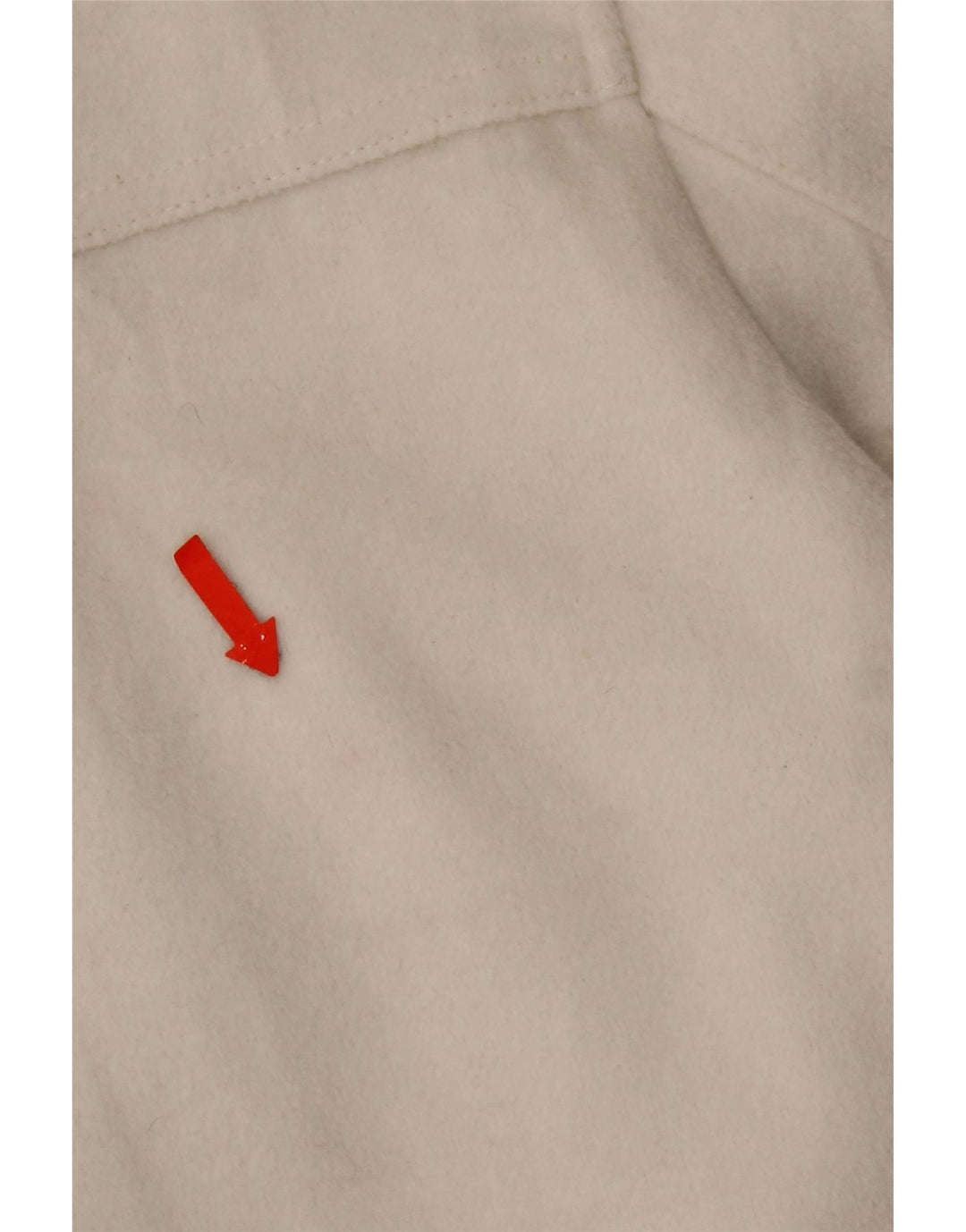 Zara Γυναικείο σακάκι blazer 4 κουμπιών UK 10 Small White Polyester