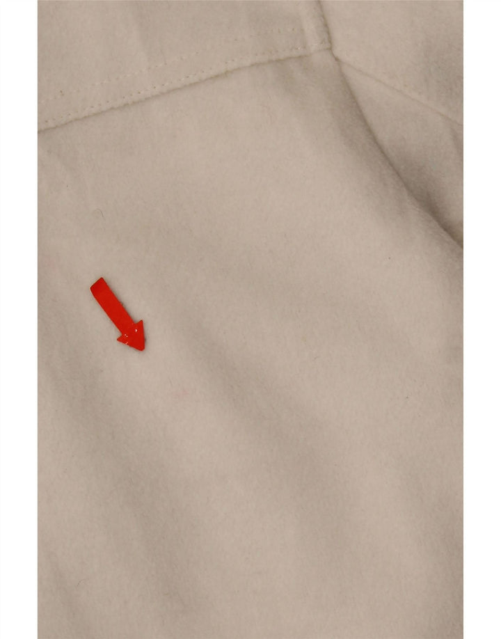 Zara Γυναικείο σακάκι blazer 4 κουμπιών UK 10 Small White Polyester