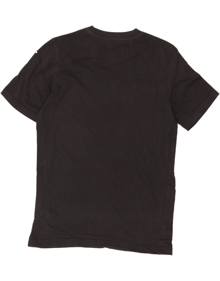 PUMA Mens Graphic T-Shirt Top Small Black Cotton Vintage Puma and Second-Hand Puma from Messina Hembry 