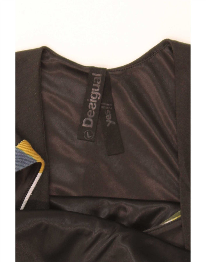 Desigual Γυναικείο Γραφικό Φόρεμα με θήκη UK 14 Μεγάλο Πολύχρωμο