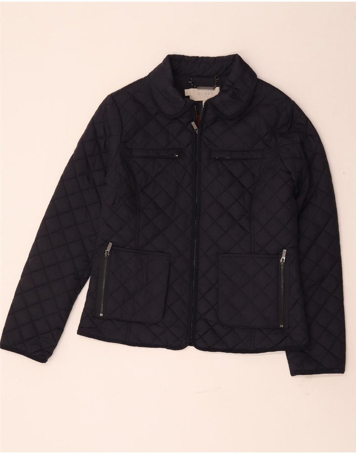 Hobbs Γυναικείο Καπιτονέ μπουφάν UK 12 Medium Navy Blue Polyamide