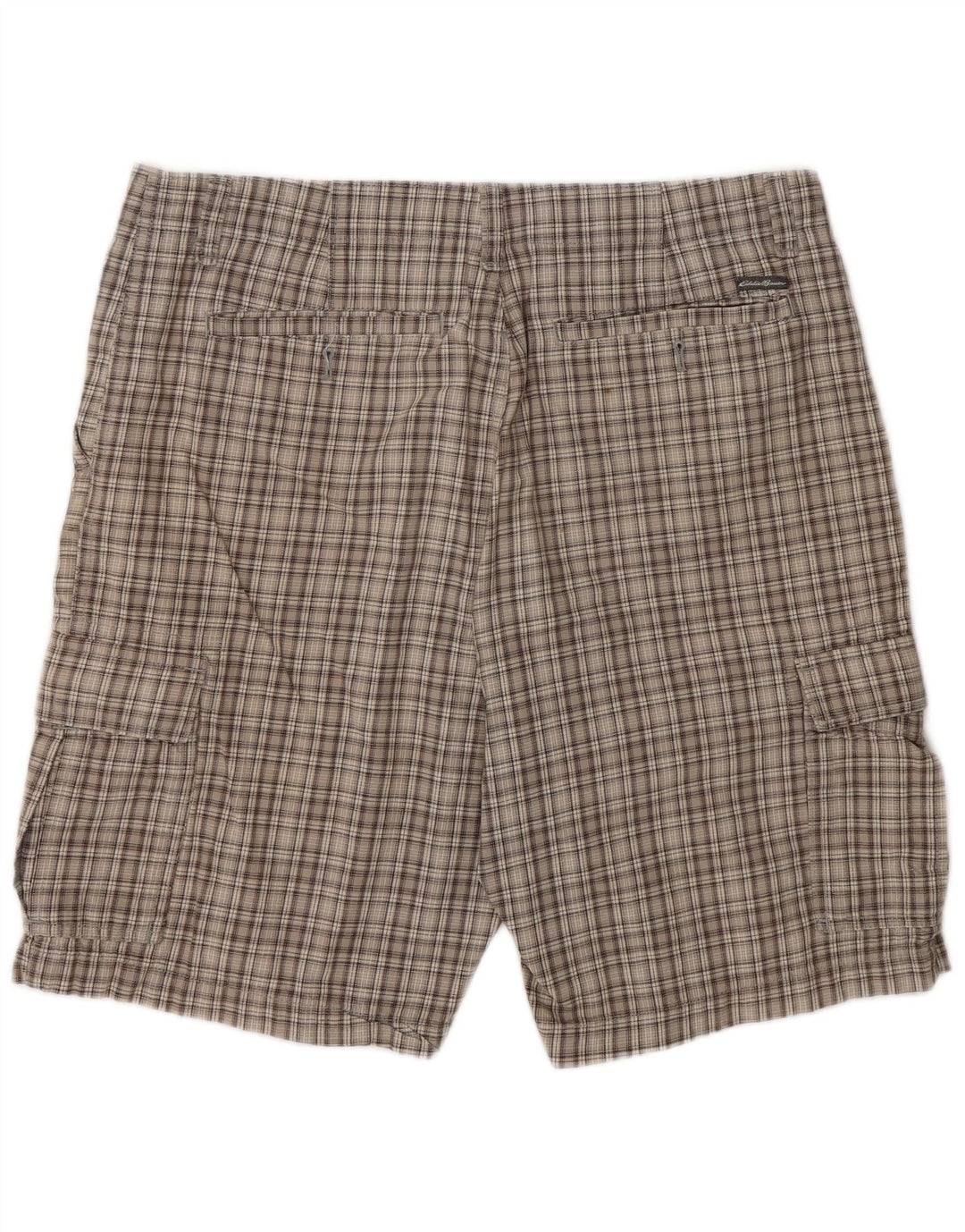 Eddie Bauer Ανδρικό σορτς Cargo Large W35 Γκρι καρό